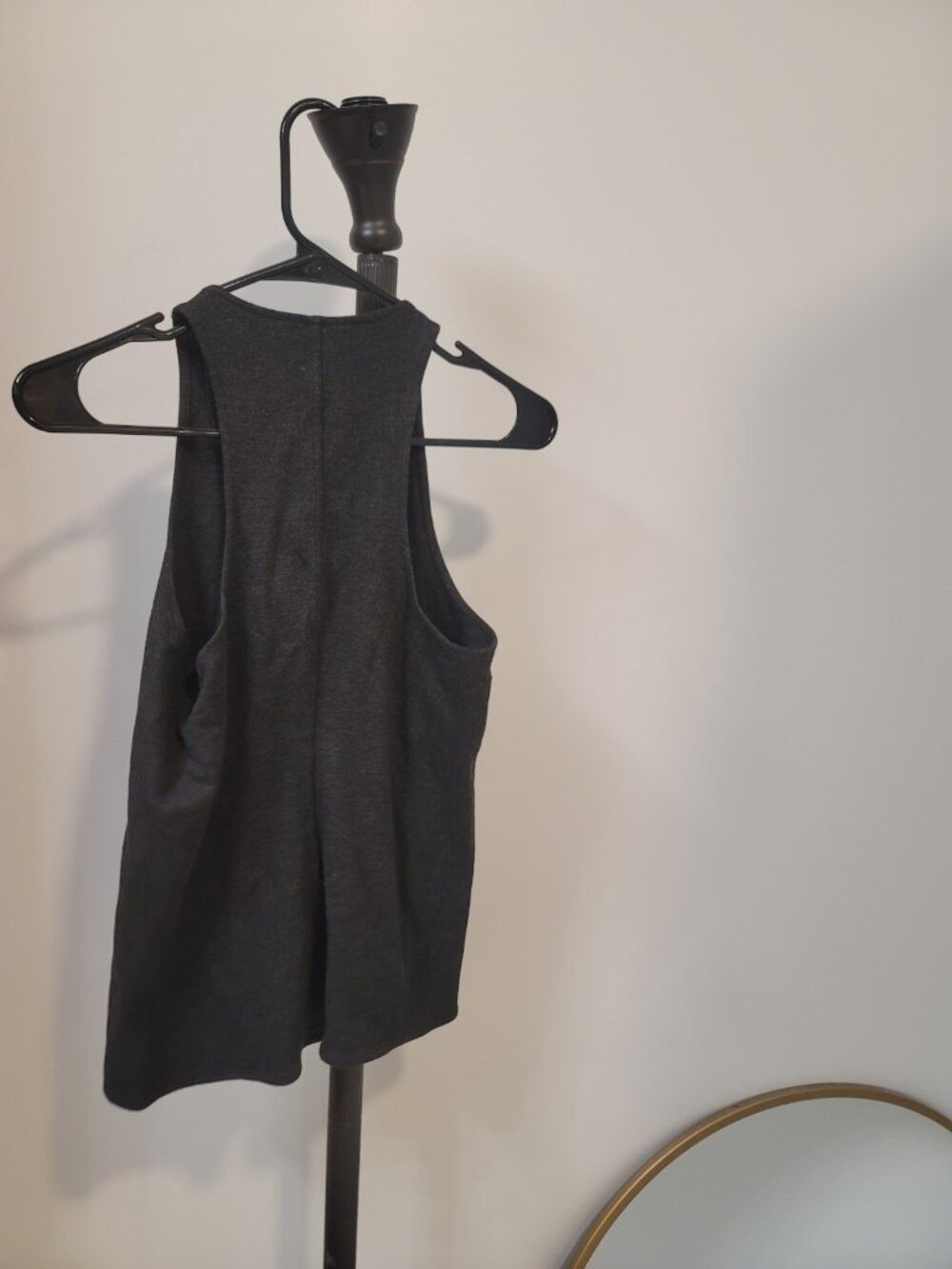THE ROW Black Line Back Tank Top  - Size Small - Picture 5 of 7